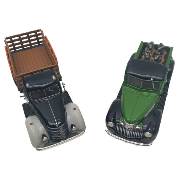 2) Matchbox Harley-Davidson 1937 International & 1941 Chevrolet Pickup + Engines - Picture 8 of 16